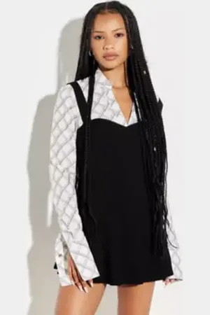 Silence + Noise Garnet Playsuit in