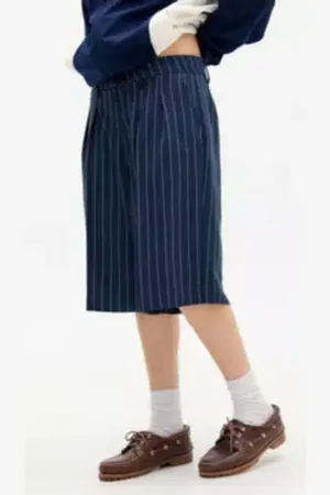 Archive At UO Pinstripe Low Rise Shorts