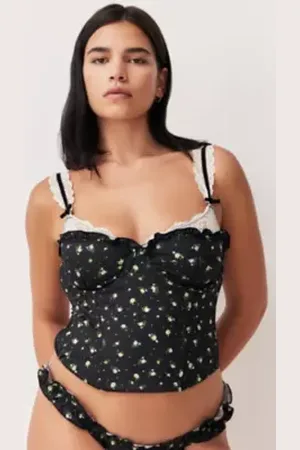 Wild Lovers Macy Floral Corset in