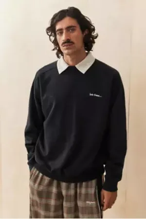 iets frans... Iets frans. Black Tonal Panel Sweatshirt in