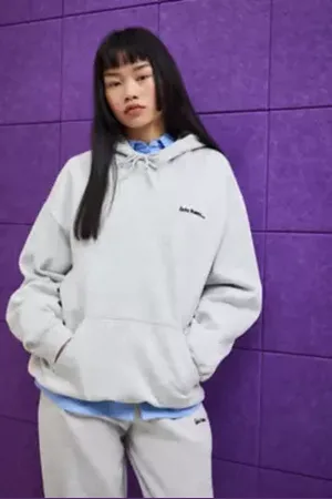 iets frans... Iets frans. Grey Marl Hoodie in a Urban Outfitters