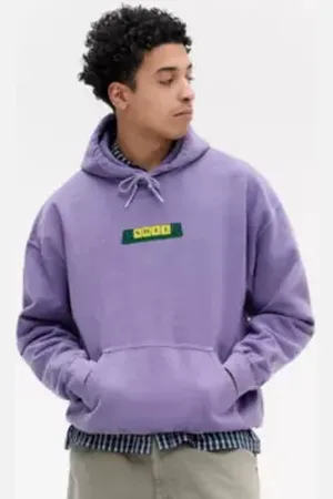 Urban Outfitters Felpa con Cappuccio UO Sh*t Letters di