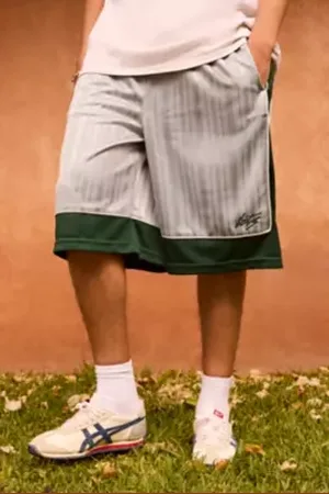 iets frans... Iets frans. Grey Basketball Tricot Shorts in