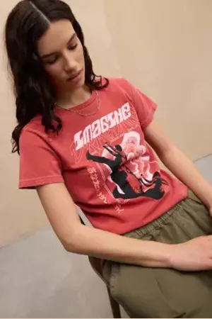 Urban Outfitters UO Imagine Dragons Relaxed T-Shirt di in