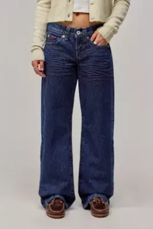BDG Kayla Lowrider Pinstripe Jeans in