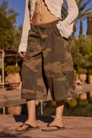 BDG Pantaloni Crop Baggy Detroit in