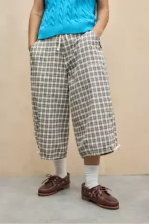 iets frans... Iets frans. Toronto Check Crop Trousers in a Urban Outfitters