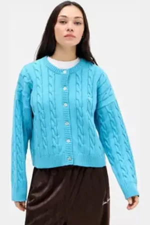 iets frans... Iets frans. Cable Knit Cardigan in a Urban Outfitters