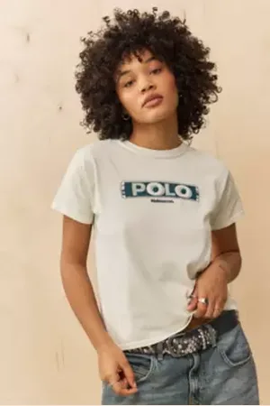 Urban Outfitters UO Polo Relaxed T-Shirt di in