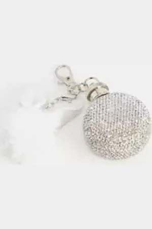 Urban Outfitters UO Glitter Flask Keyring di in