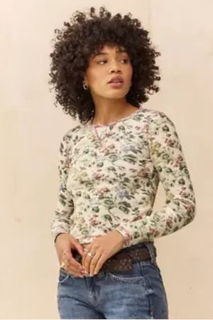 BDG Waffle Knit Top in
