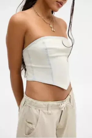 Silence + Noise Billie Fazzoletto Bandeau Top in