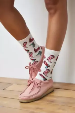 Out From Under Western Boot Socks in