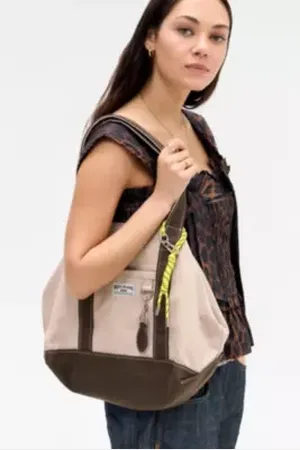 BDG Borsa Tote in Tela con Portachiavi in