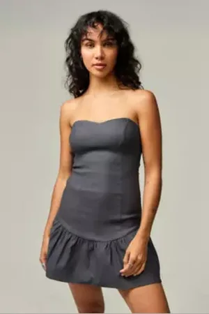 Motel Sabina Mini Dress in a Urban Outfitters