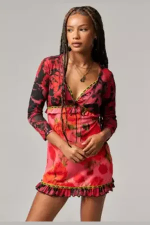 Archive At UO Rose Halo Cardigan in a Urban Outfitters