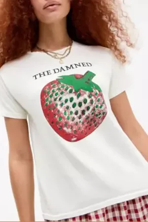 Urban Outfitters UO The Damned Relaxed T-Shirt di in
