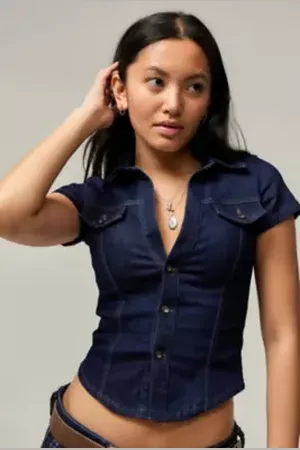 BDG Polly Denim Shirt in