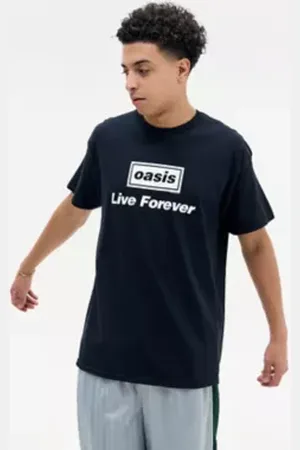 Urban Outfitters UO Black Oasis T-Shirt di in