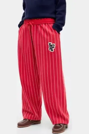 iets frans... Iets frans. Harri Pinstripe Joggers in