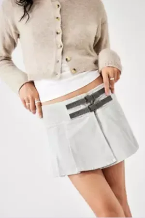BDG Ash Cord Mini Kilt in
