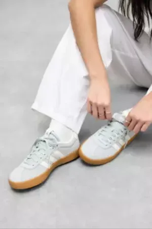 adidas Grey VL Court 3.0 Trainers in