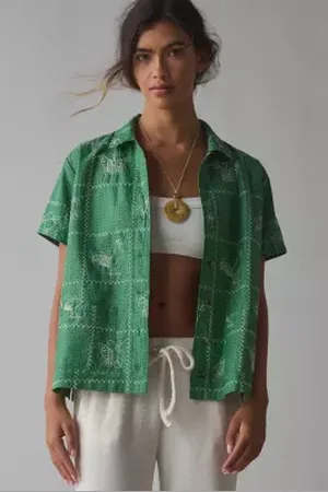 BDG Nash Embroidered Shirt in