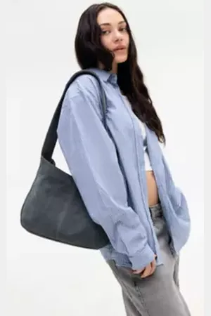 Urban Outfitters UO Square Suede Sling Bag di in