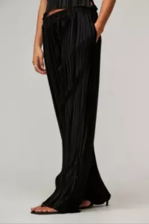 Archive At UO Pantaloni Plissettati Matilda Neri in a Urban Outfitters