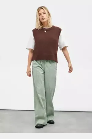 BDG Joey Stripe Pull On Trousers in a Urban Outfitters