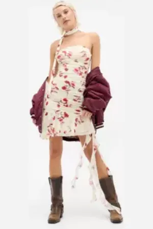 Wild Lovers Abito Mini Trasparente Pina Colada in a Urban Outfitters