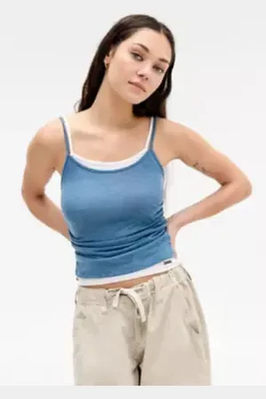 BDG Double Layer Cami Top in a Urban Outfitters