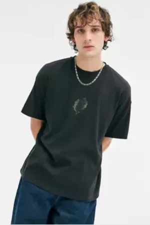Urban Outfitters UO Koi Waffle Short Sleeve T-Shirt di in