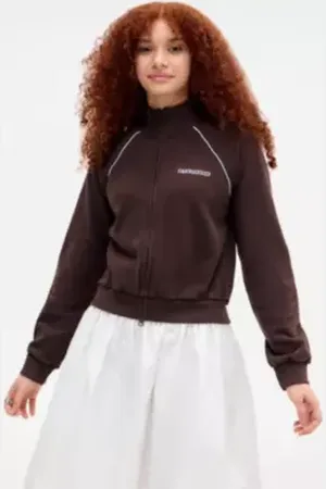 iets frans... Iets frans. Ally Shrunken Track Top in