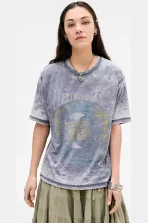 Urban Outfitters Maglietta Boyfriend UO Fleetwood Mac Burnout di in