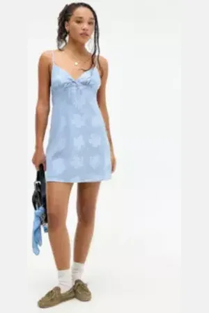 Kiss The Sky UO Exclusive Petal Mini Dress in