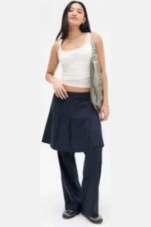 Urban Outfitters UO Lola Hybrid Skirt di in