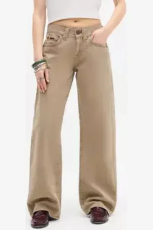 BDG Pantaloni Kayla Lowrider in Velluto a Coste Piatto in a Urban Outfitters