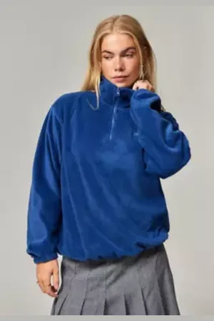 iets frans... Iets frans. Half-Zip Fleece in a Urban Outfitters