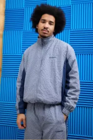 iets frans... Iets frans. Blue Check Panel Track Top
