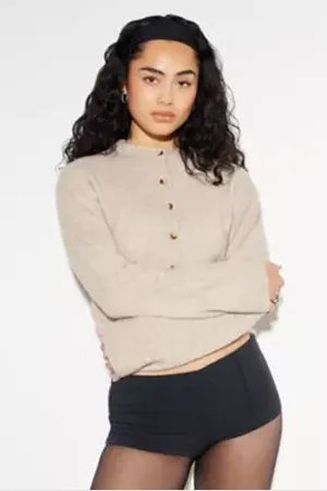 Urban Outfitters UO Casey Crew Cardigan di in