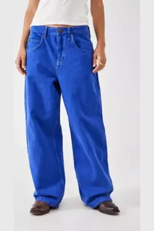 BDG Jaya Baggy Eclectic Blue Jeans in