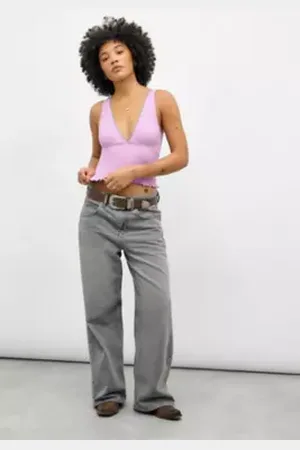 Kimchi Blue Verity Shirred Vest in a Urban Outfitters