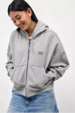Dickies Grey Oakport Hoodie in a Urban Outfitters