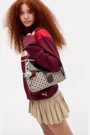 iets frans... Iets frans. Monogram Buckle Shoulder Bag in