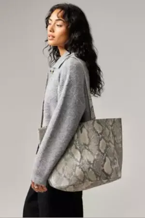 Urban Outfitters Borsa Tote in Pelle Stampa Serpente UO di in