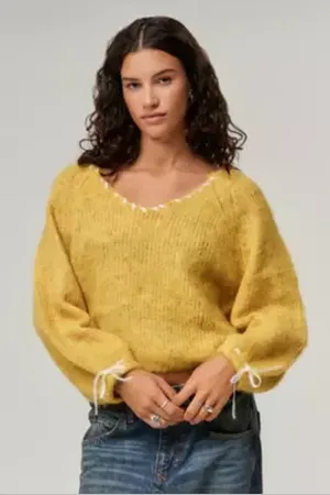 Kimchi Blue Balloon Sleeve Knit Jumper in