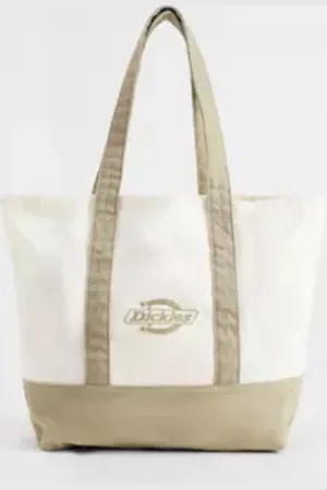 Dickies Ecru Canvas Tote Bag in
