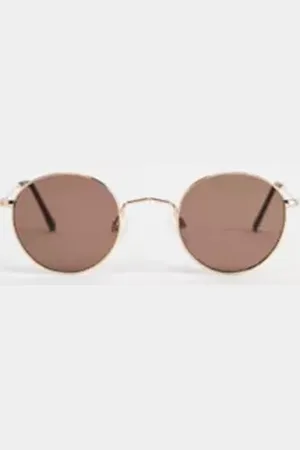 Urban Outfitters UO Brown Liam Sunglasses di in
