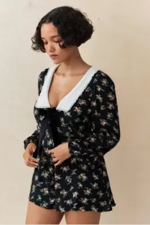 Kimchi Blue Lucine Floral Playsuit in